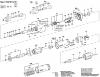 Bosch 0 602 414 061 ---- H.F. Screwdriver Spare Parts